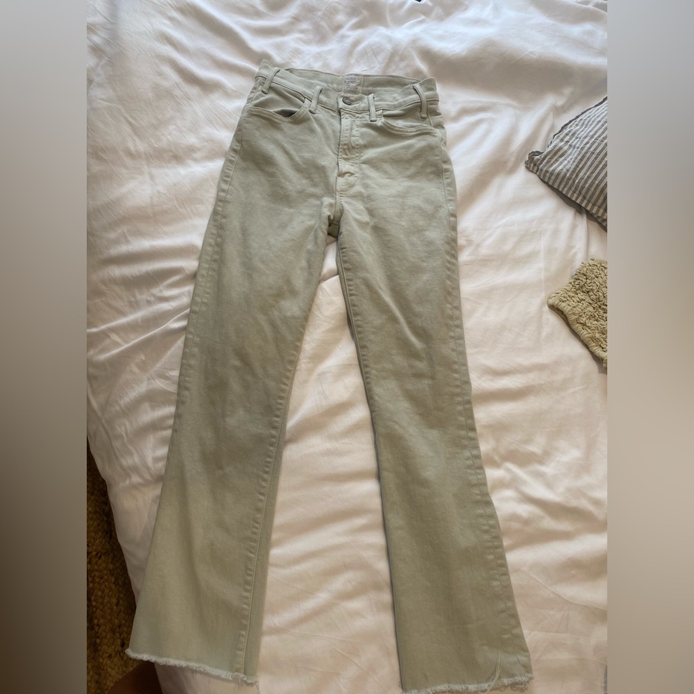 Mother denim hustle ankle Frey sz 25